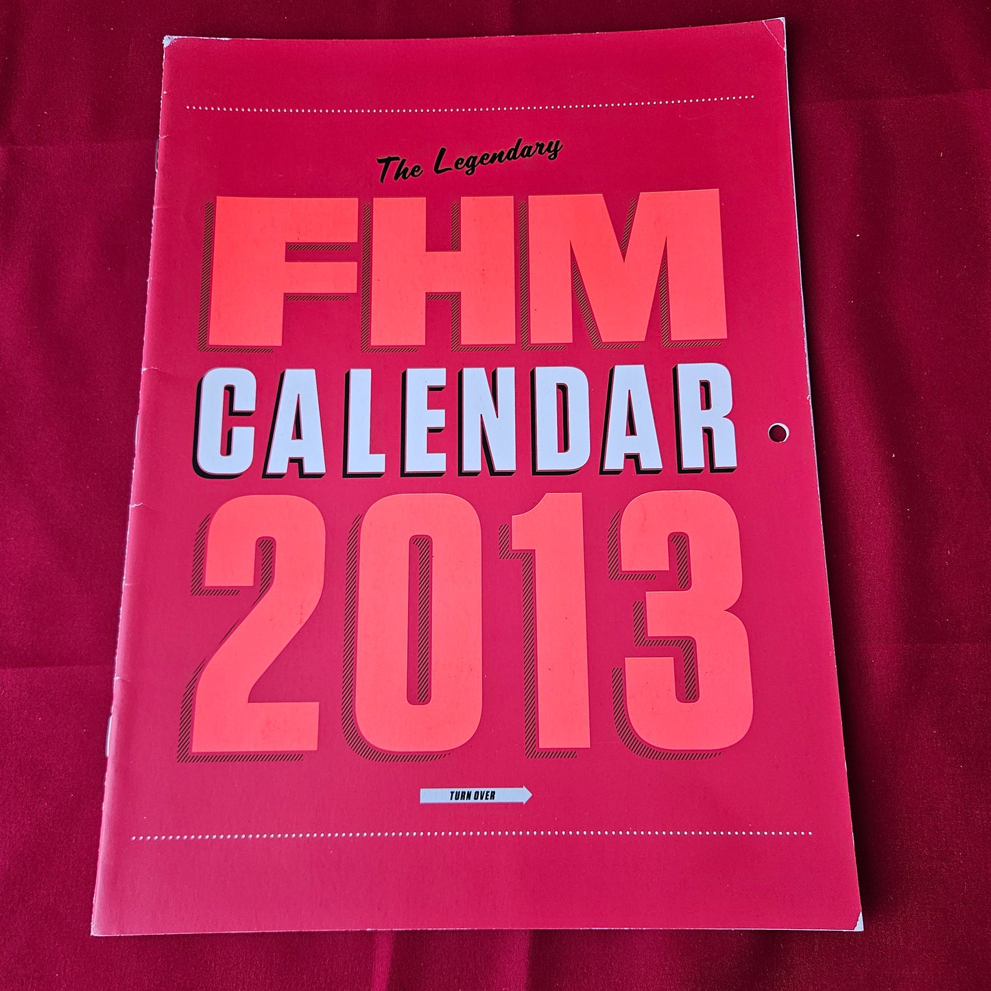 FHM Magazine Calendar 2013 (0013) Kelly Brook Keeley Hazell Rihanna Emily Atack