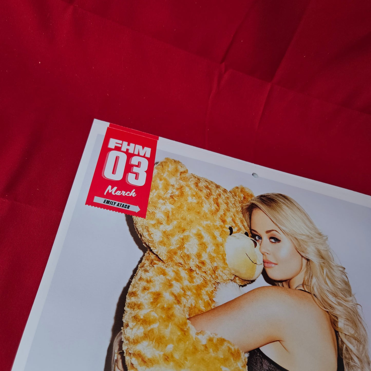 FHM Magazine Calendar 2013 (0013) Kelly Brook Keeley Hazell Rihanna Emily Atack