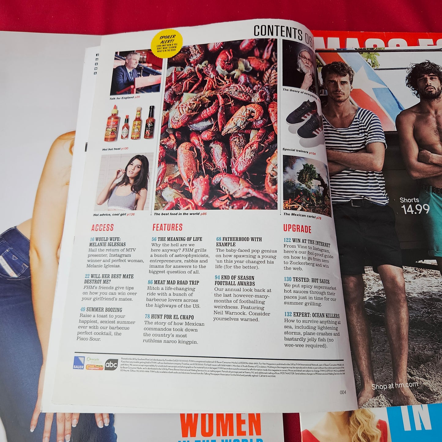 FHM Magazine June 2015 (0013) + Supplement Michelle Keegan Kelly Brook Lucy Watson