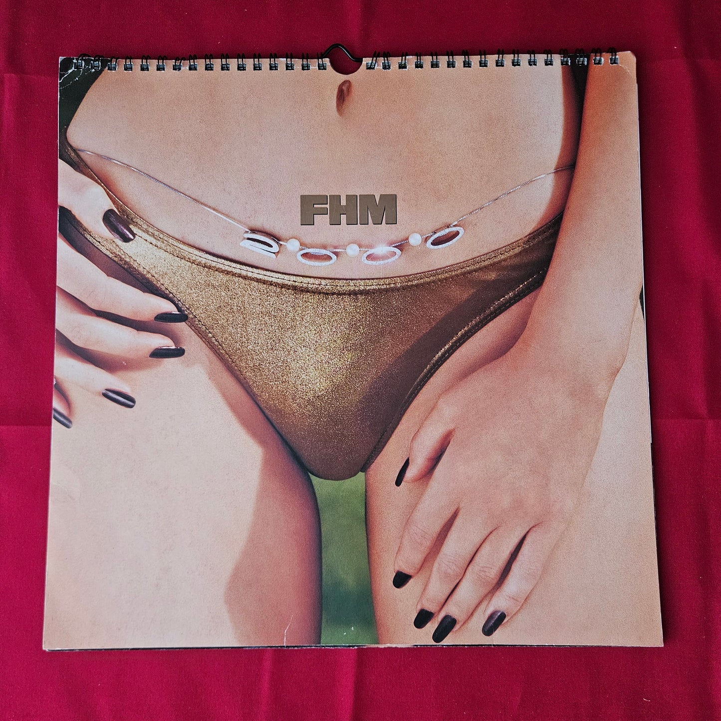 FHM Magazine Calendar 2000 (0014) Dannii Minogue Isla Fisher Claire Richards