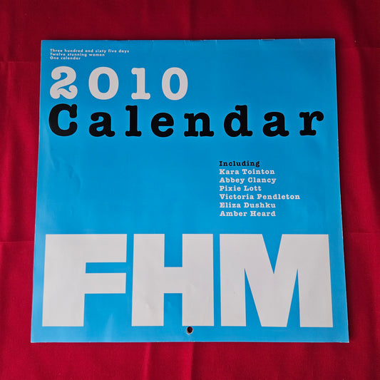 FHM Magazine Calendar 2010 (0014) Amber Heard Abbey Clancy Eliza Dushku