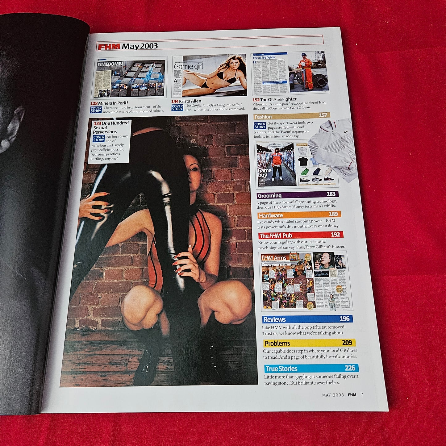 FHM Magazine May 2003 (1365) Girls Aloud Imogen Bailey Krista Allen The Matrix