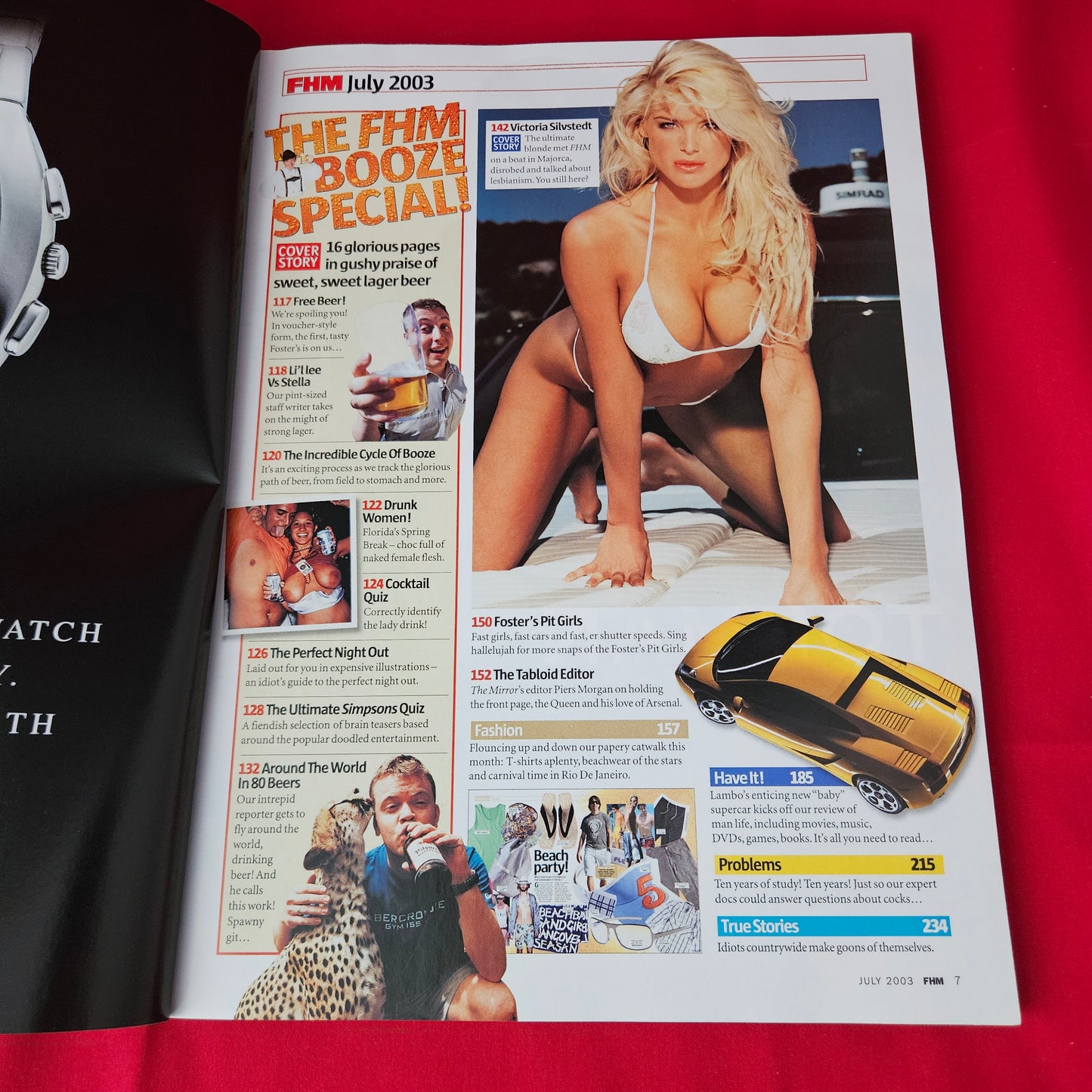 FHM Magazine July 2003 (1365) Victoria Silvstedt Jolene Blalock 50 Cent Y2K