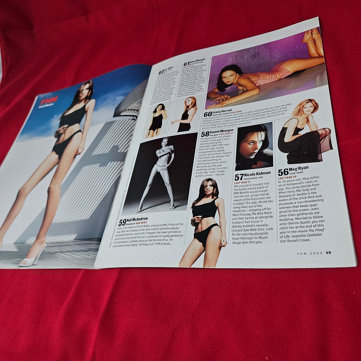 FHM Magazine 100 Sexiest Women 2000 (1366) Jennifer Lopez Britney Spears Y2K