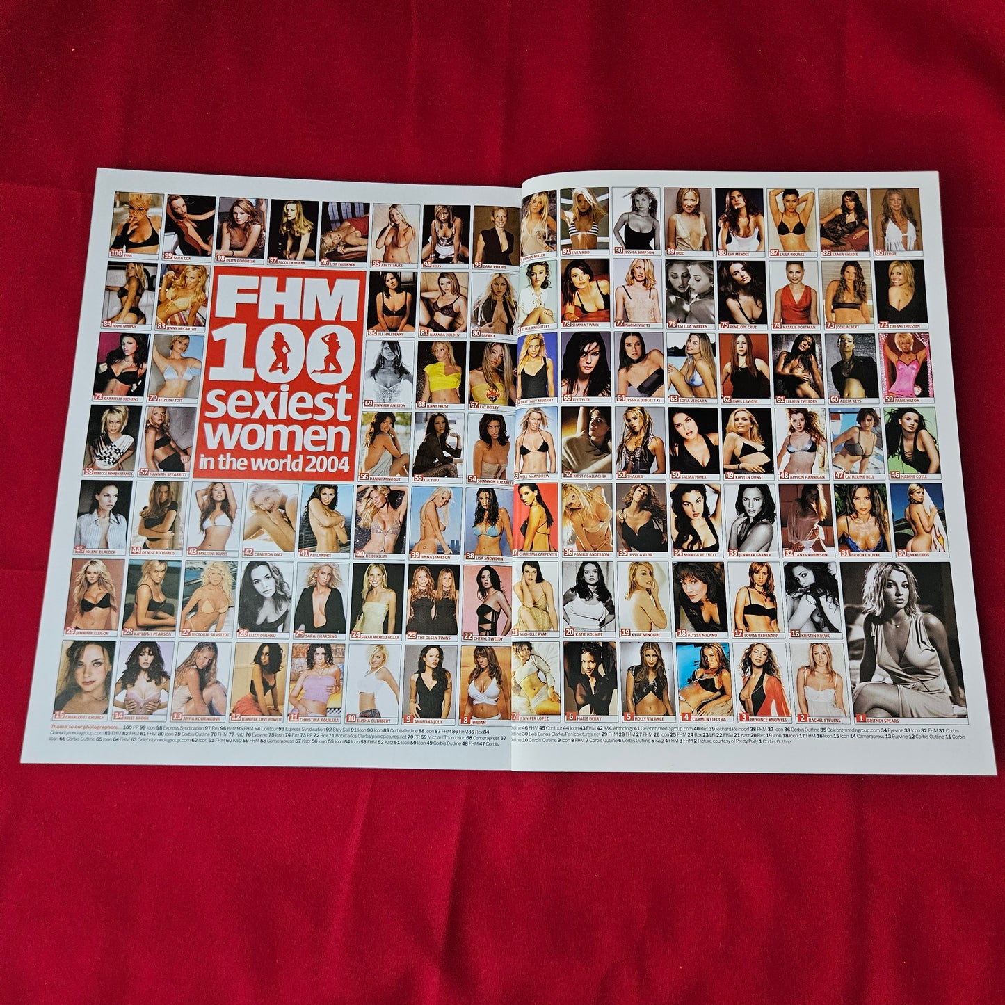 FHM Magazine 100 Sexiest Women 2004 (1366) Britney Spears Rachel Stevens Beyoncé