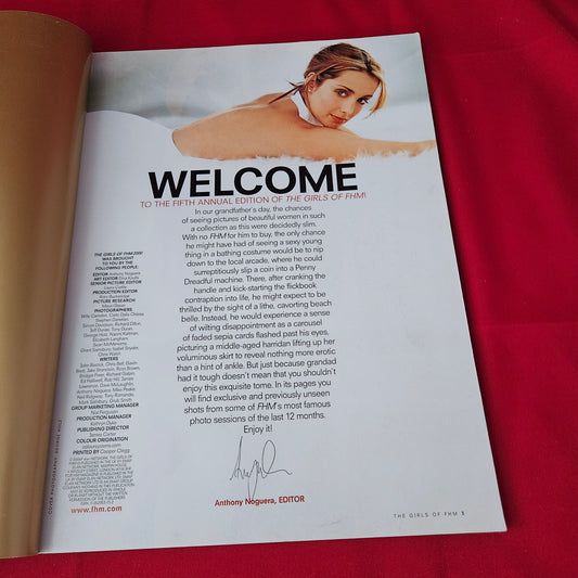 The Girls of FHM 2000 Special Edition (1366) 4x POSTERS Kelly Brook Carmen Electra