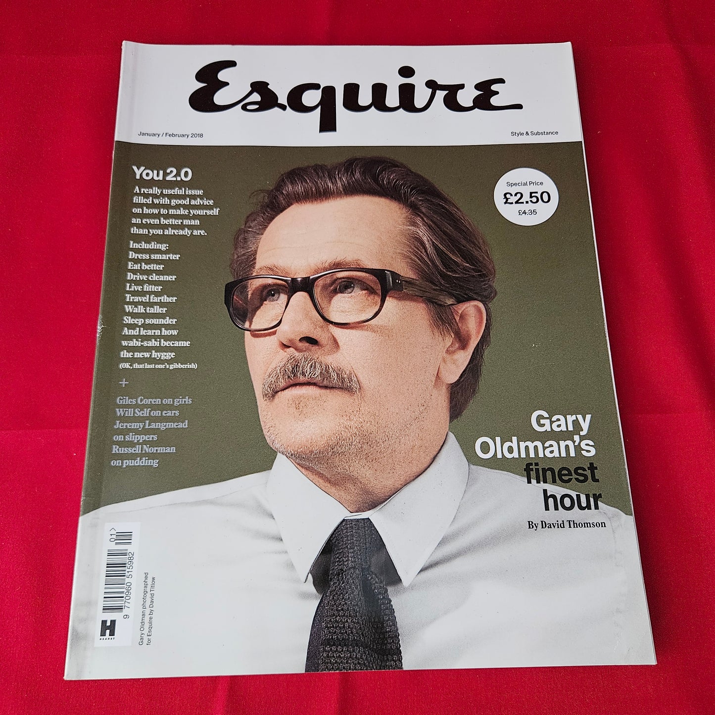 Esquire Magazine UK Jan/Feb 2018 (1367) Gary Oldman Cillian Murphy James Norton