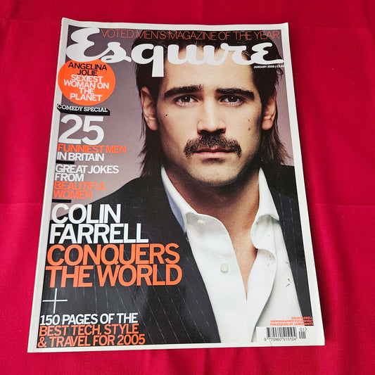 Esquire Magazine UK January 2005 (1367) Colin Farrell Angelina Jolie Simon Pegg
