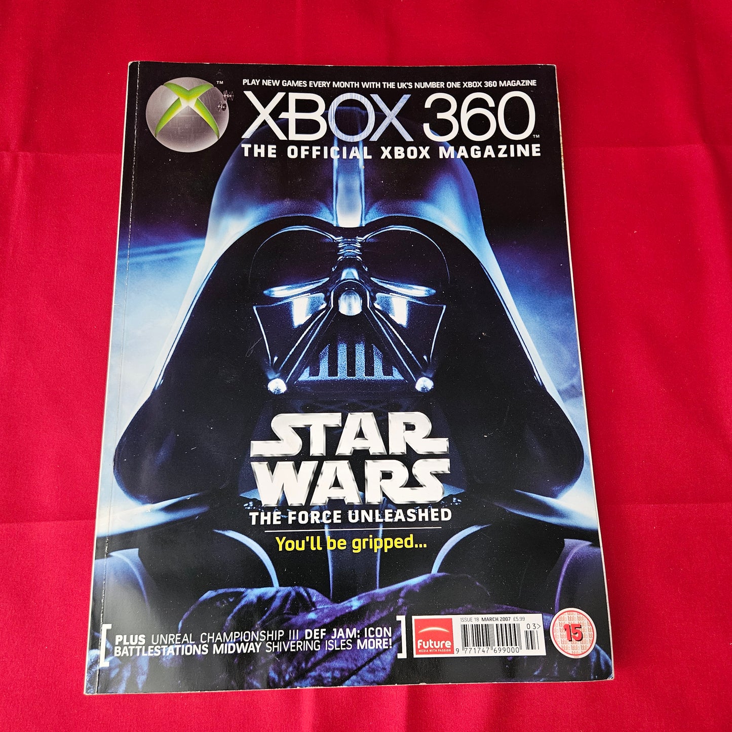Official Xbox 360 Magazine March 2007 #18 (1367) Star Wars Force Unleashed