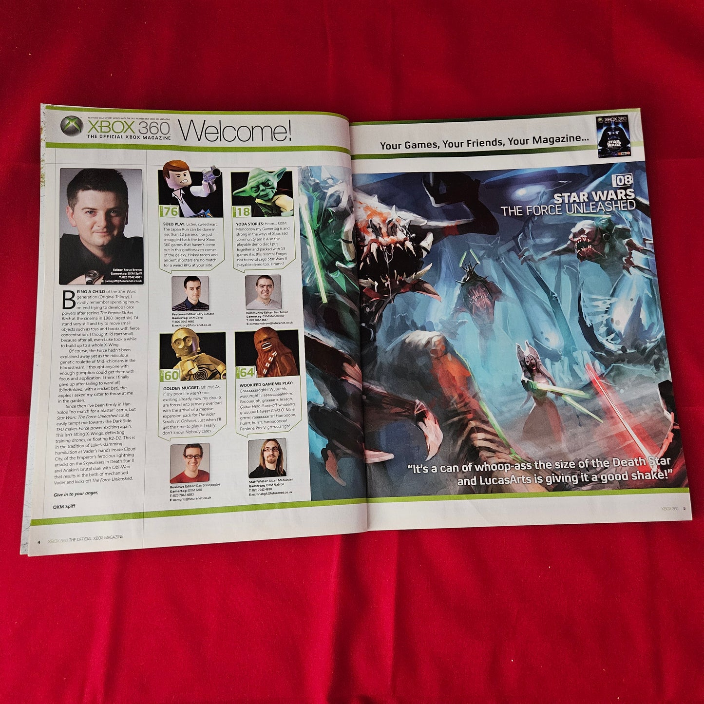 Official Xbox 360 Magazine March 2007 #18 (1367) Star Wars Force Unleashed