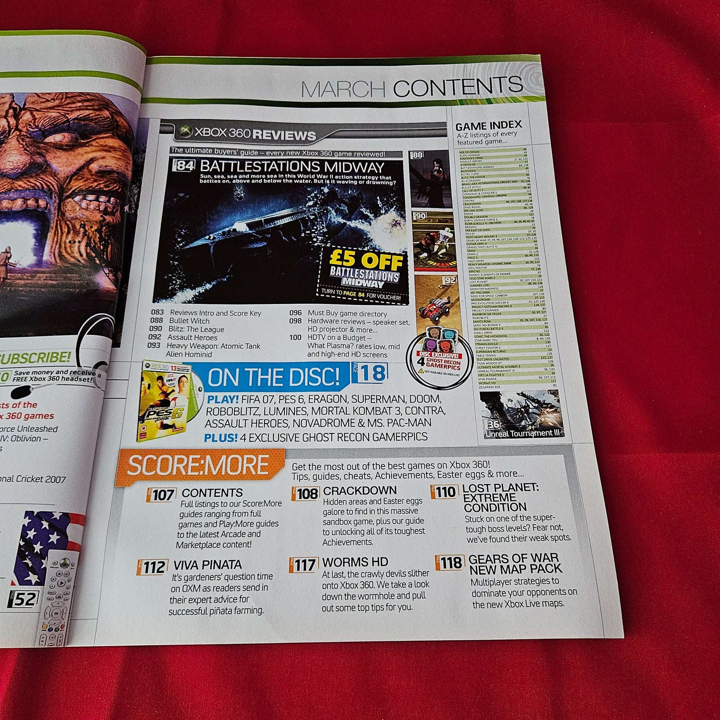 Official Xbox 360 Magazine March 2007 #18 (1367) Star Wars Force Unleashed