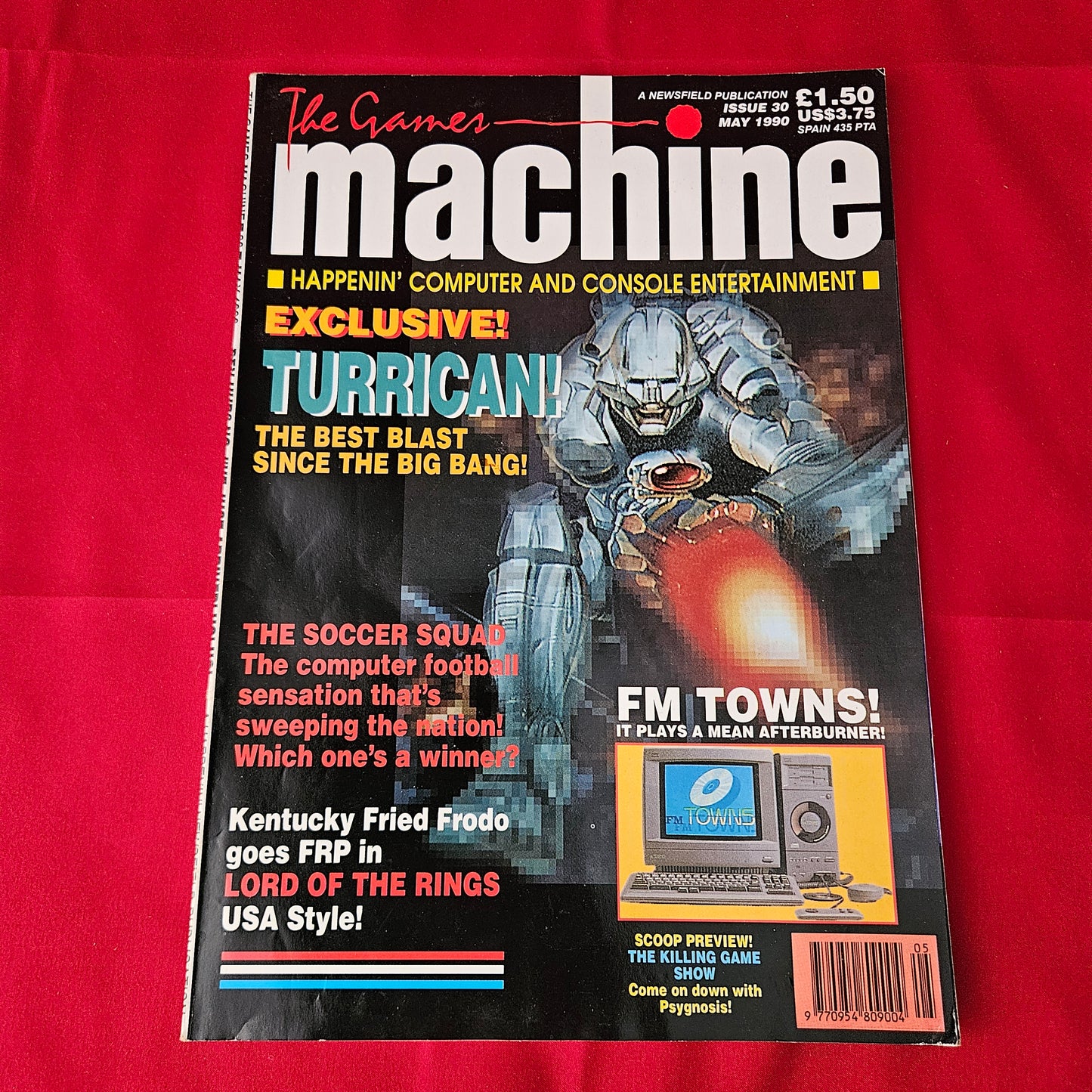 The Games Machine May 1990 Issue 30 (1367) Turrican Amiga C64 ZX Spectrum