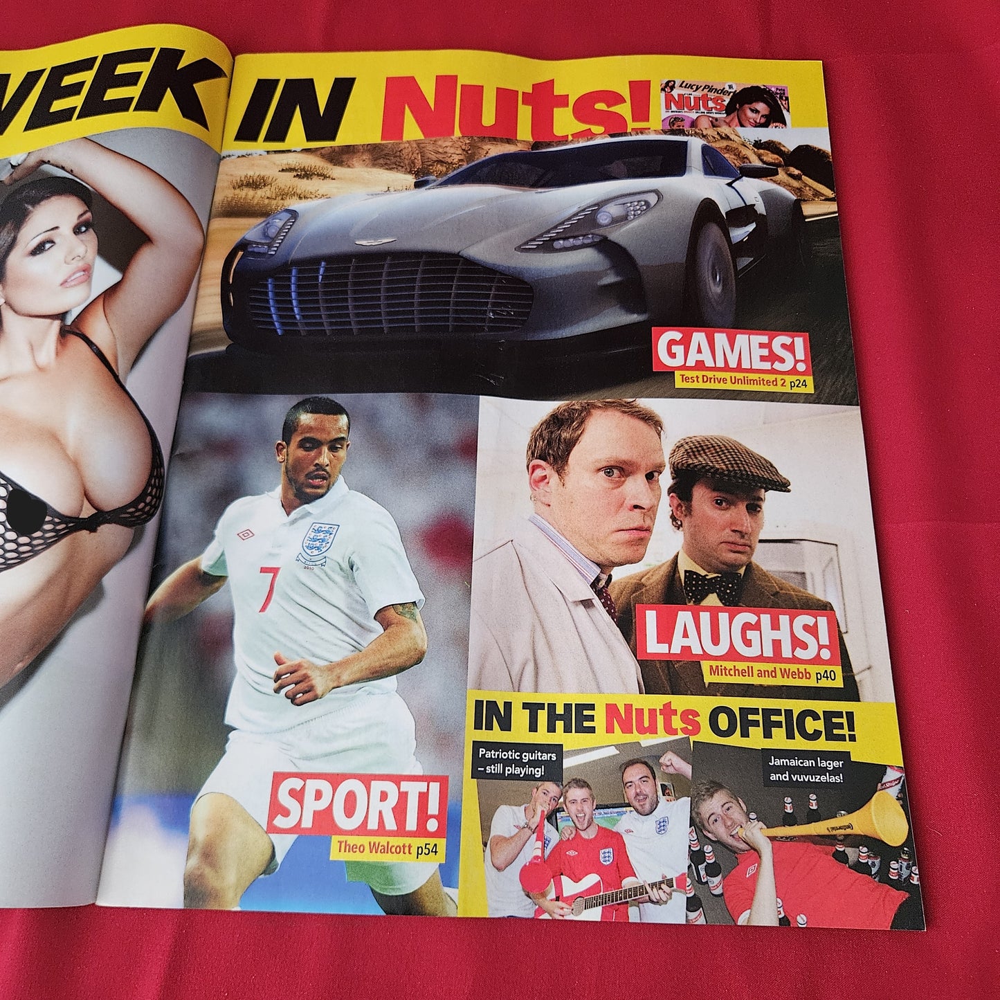 Nuts Magazine 9-15 July 2010 (1368) Lucy Pinder Gemma Atkinson Peta Todd