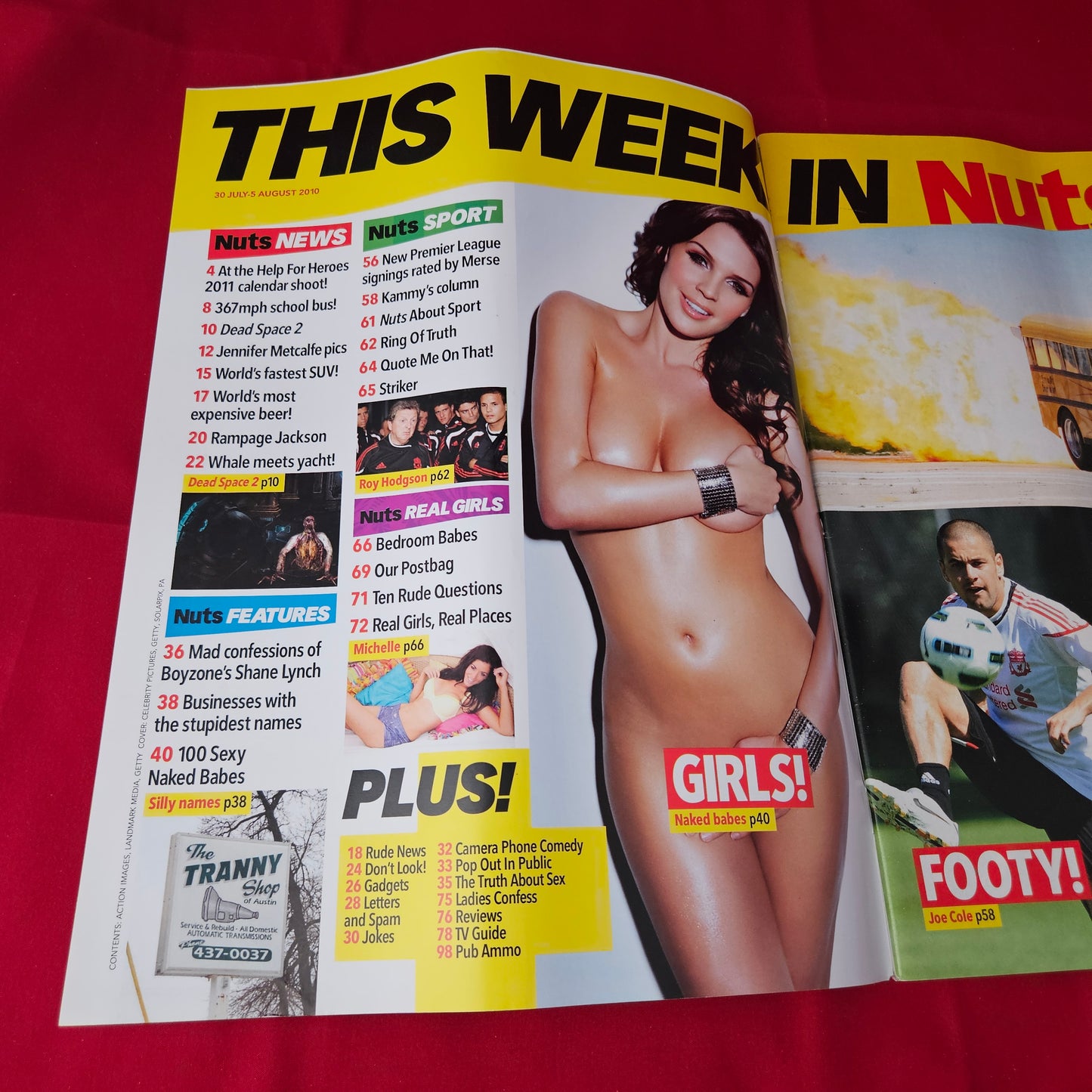 Nuts Magazine 30 July-5 August 2010 (1368) Lucy Pinder Rosie Jones Kelly Brook