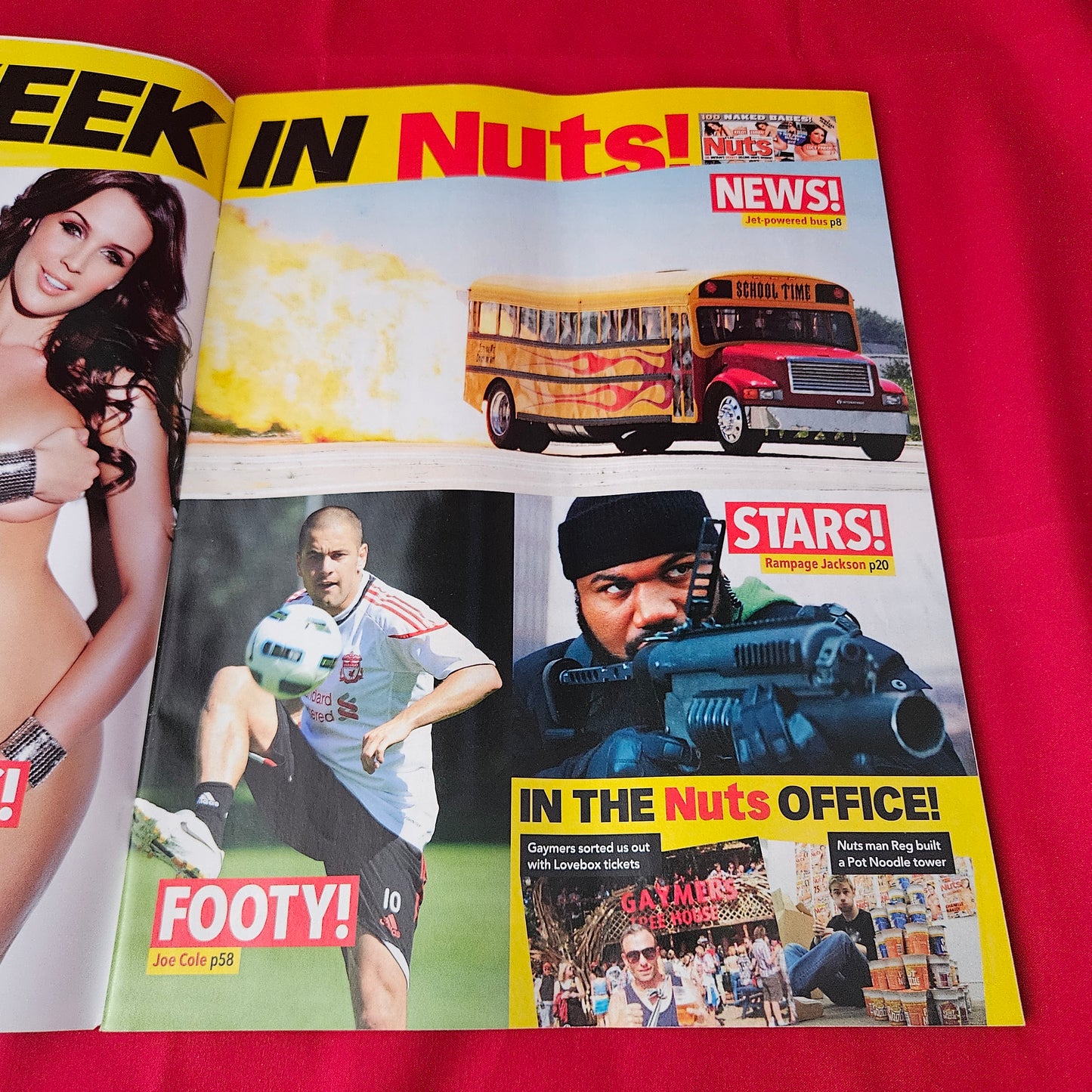 Nuts Magazine 30 July-5 August 2010 (1368) Lucy Pinder Rosie Jones Kelly Brook