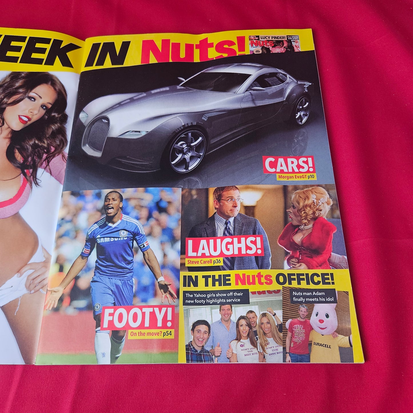 Nuts Magazine 27 August - 2 September 2010 (1369) POSTER Lucy Pinder Sian Hazel