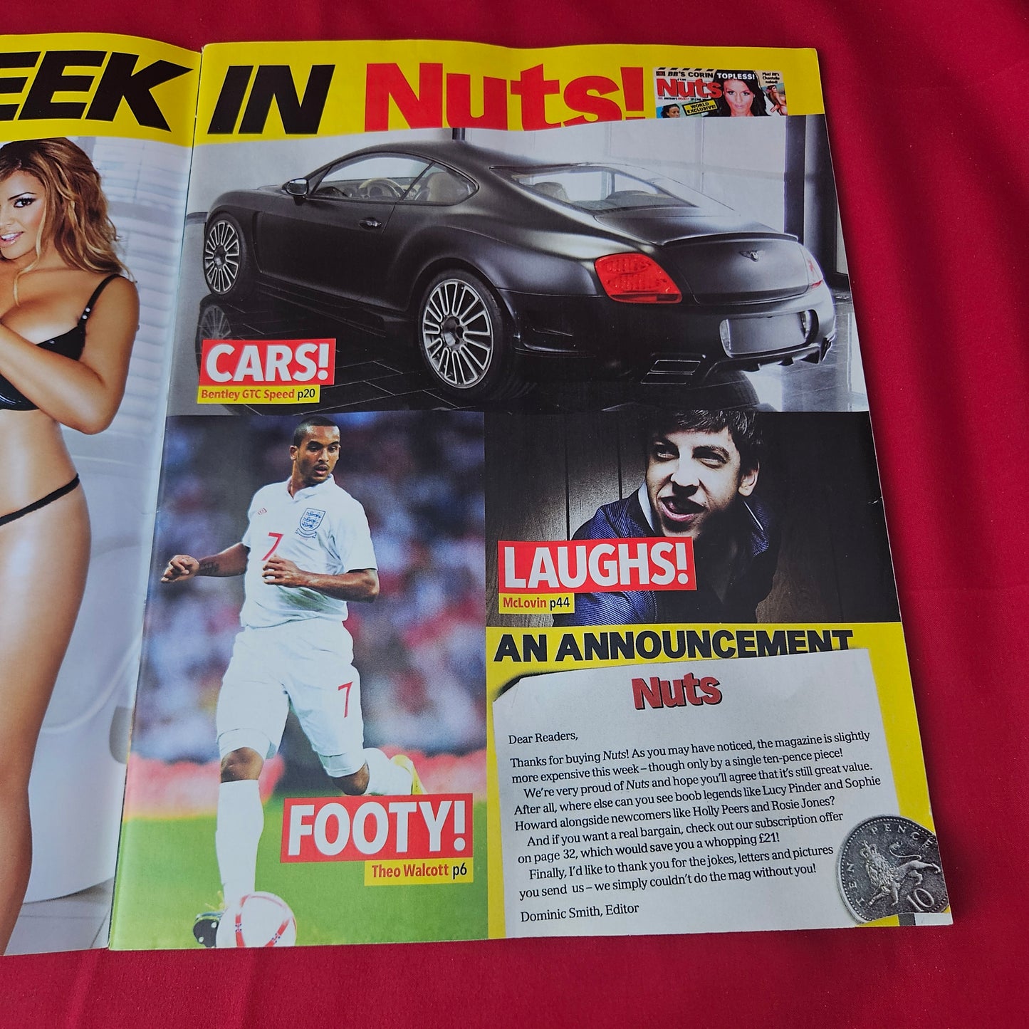 Nuts Magazine 3-9 September 2010 (1369) Big Brother Corin Rachael Chantelle Makosi