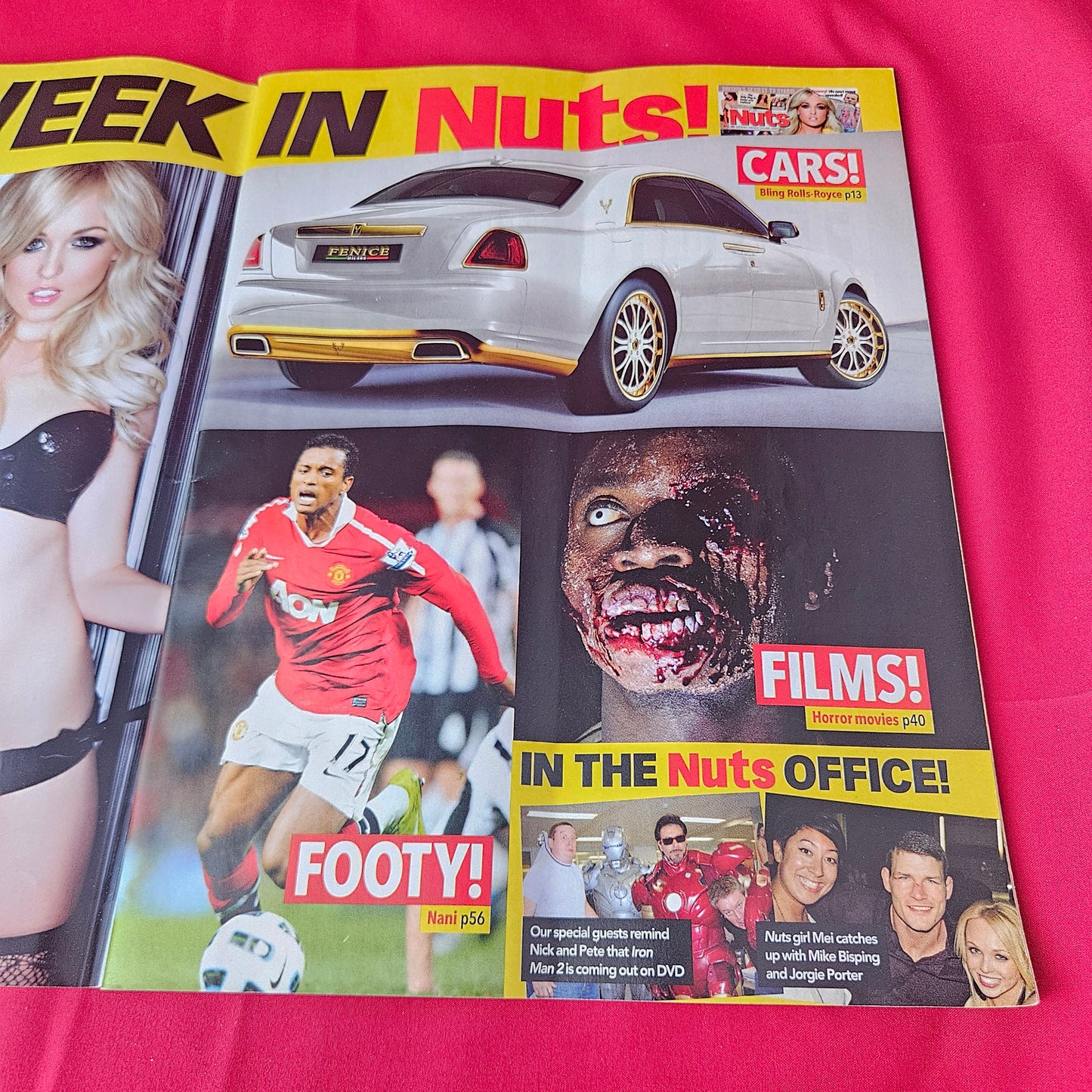Nuts Magazine 29 October - 4 November 2010 (1369) Jorgie Porter TV Babes Sam Grierson