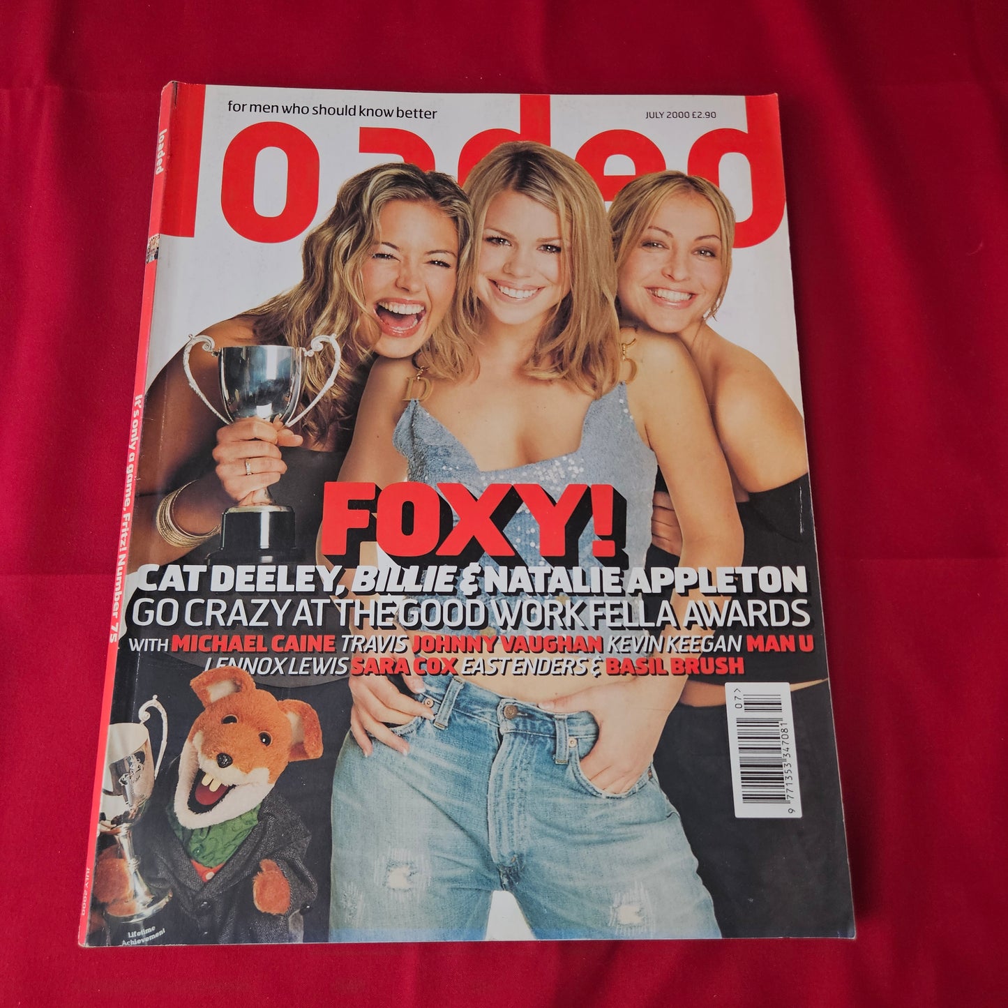 Loaded Magazine July 2000 (1371) Cat Deeley Billie Piper Victoria Silvstedt