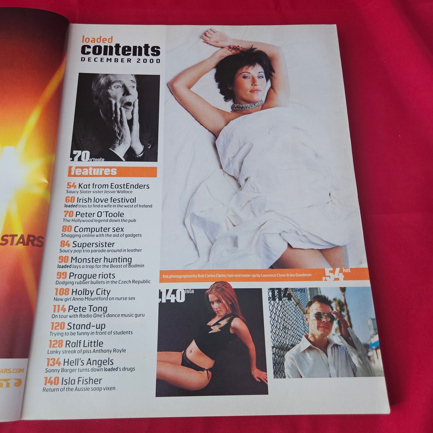 Loaded Magazine December 2000 (1371) Jessie Wallace Isla Fisher Pete Tong