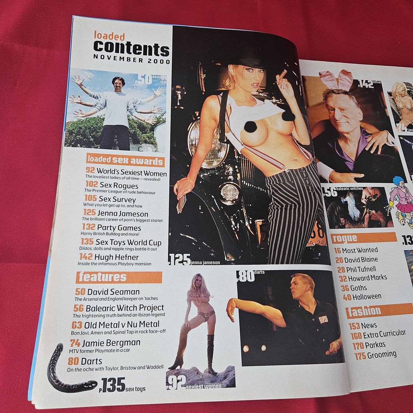 Loaded Magazine November 2000 (1371) Hollyoaks Jenna Jameson Carmen Electra