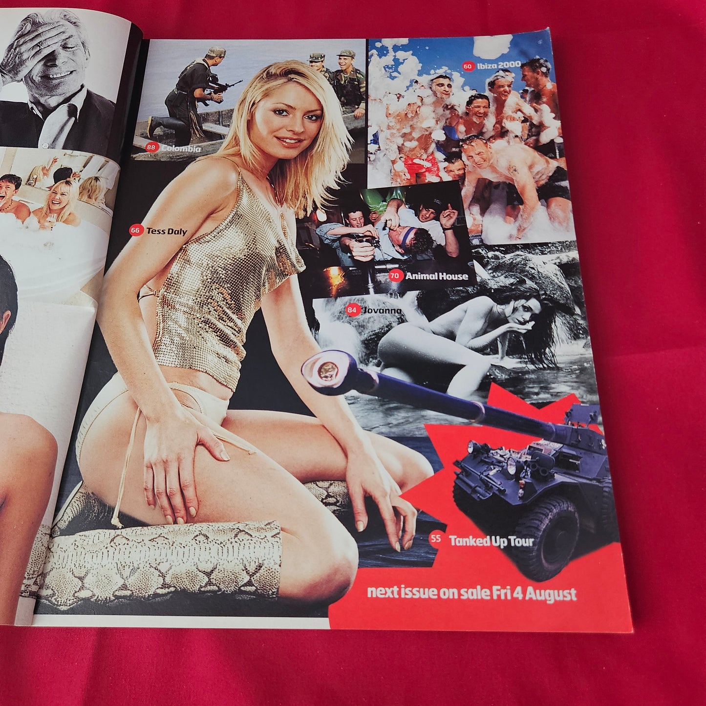 Loaded Magazine August 2000 (1371) Angelina Jolie Tess Daly Charlie Watts