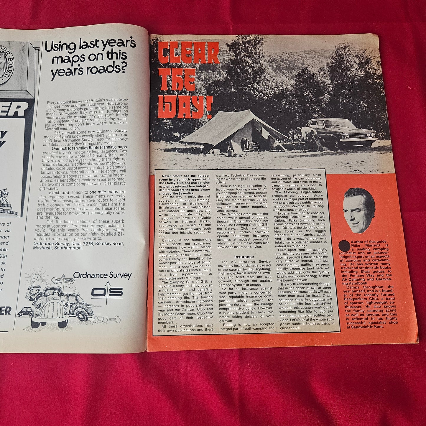 PM Motoring Guide Outdoor Life 1972 (1371) Caravanning Camping Ford Cortina