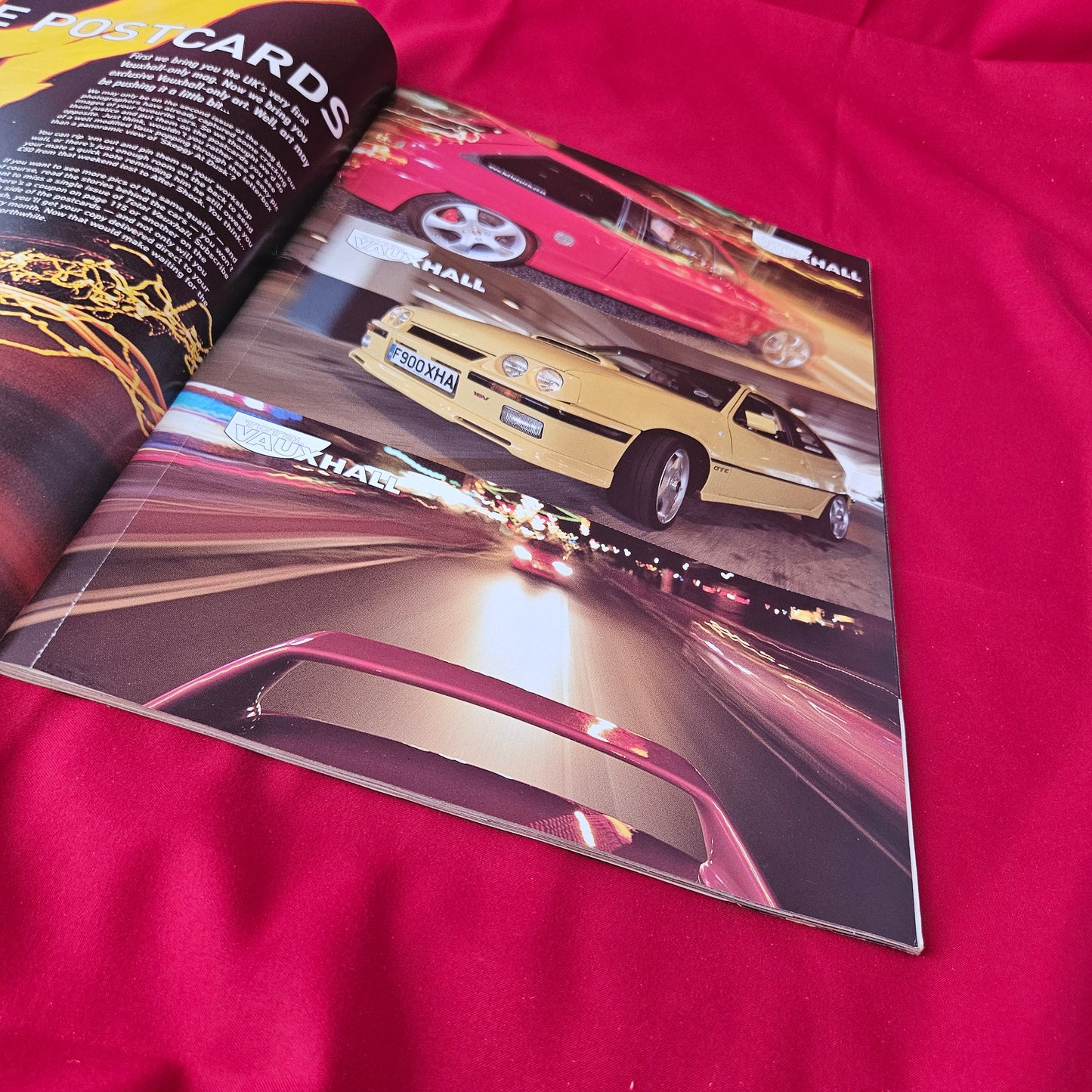 Total Vauxhall Magazine October 2001 (1372) Modded Nova 2.1 Astra GSi Calibra +POSTCARDS