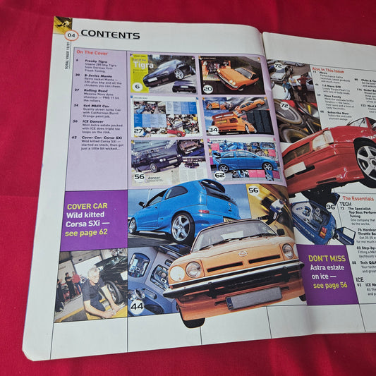 Total Vauxhall Magazine December 2001 (1372) Kitted Corsa SXi 285bhp Tigra Manta