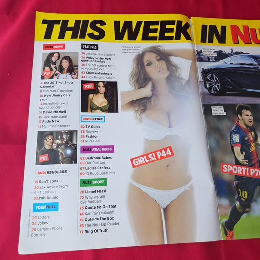 Nuts Magazine 2-8 November 2012 (1373) Lucy Pinder Jessica-Jane Clement Horror