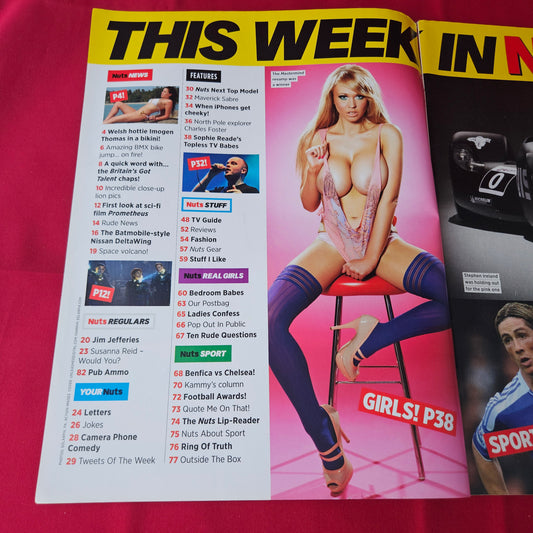 Nuts Magazine 30 March - 5 April 2012 (1373) Sophie Reade Lauren Pope Danielle Mason