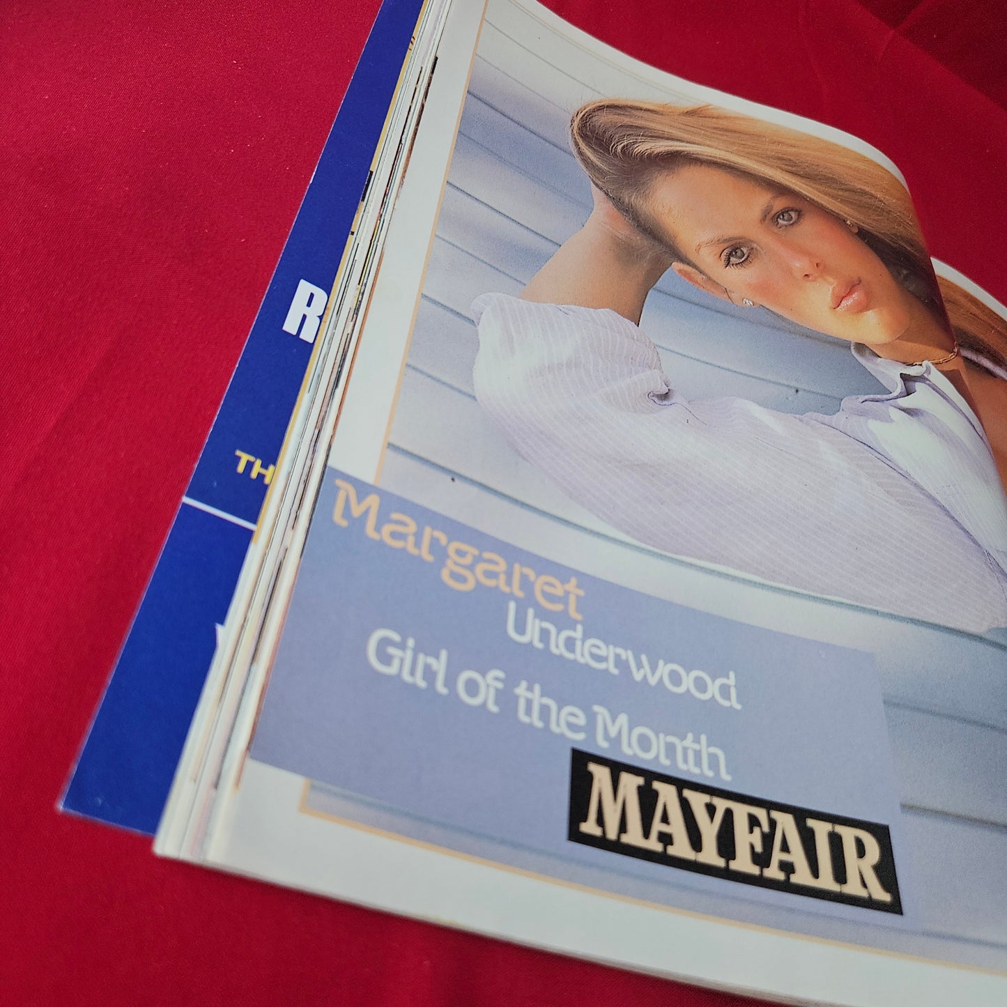 Mayfair Magazine August 1987 (1374) Vol 22 No 8 Margaret Underwood + CENTREFOLD