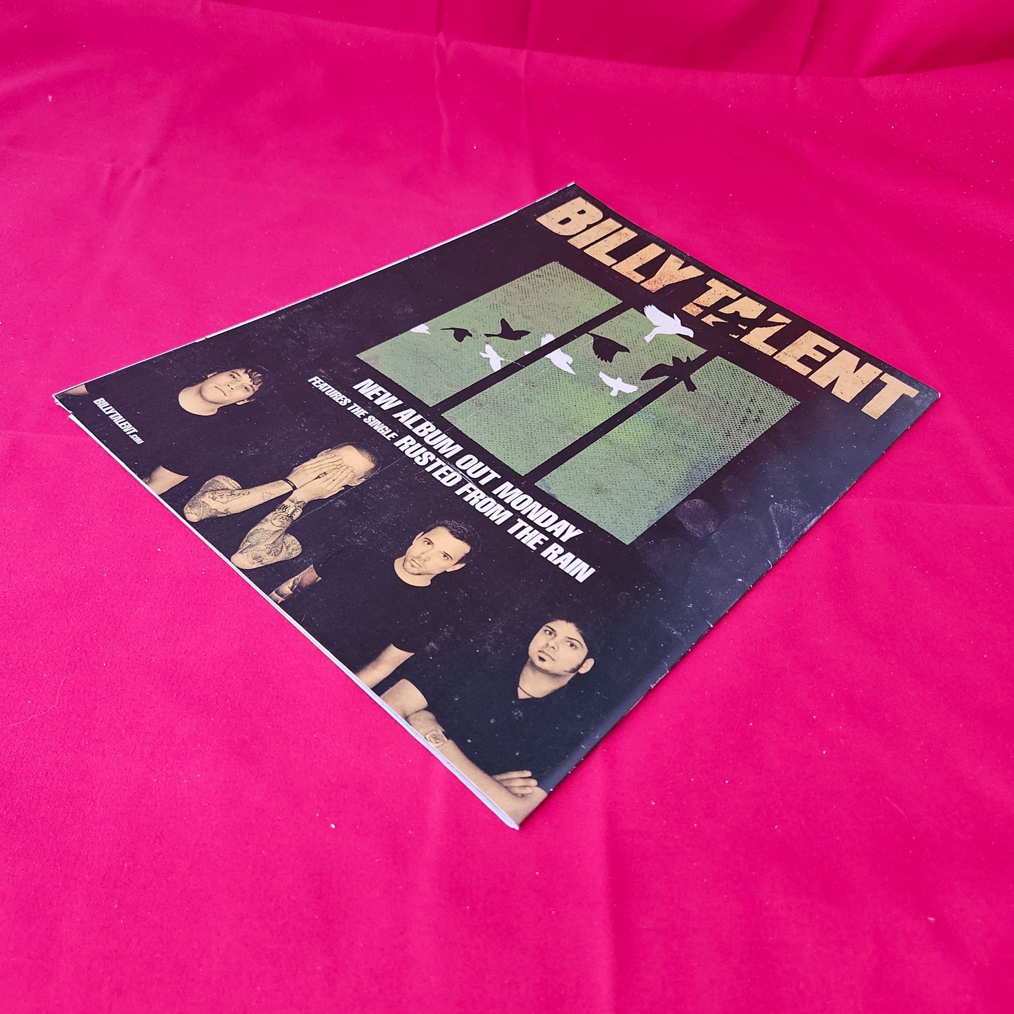 Kerrang! Magazine 11 July 2009 (1376) Billy Talent Alexisonfire Poster NIN