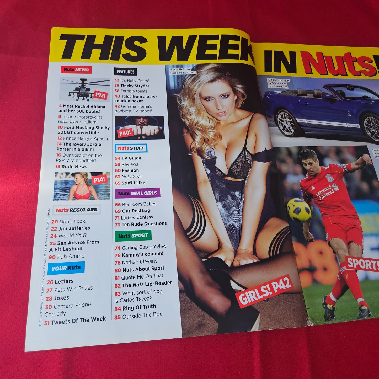 Nuts Magazine 24 February - 1 March 2012 (1377) Gemma Merna Holly Peers Billie Faiers