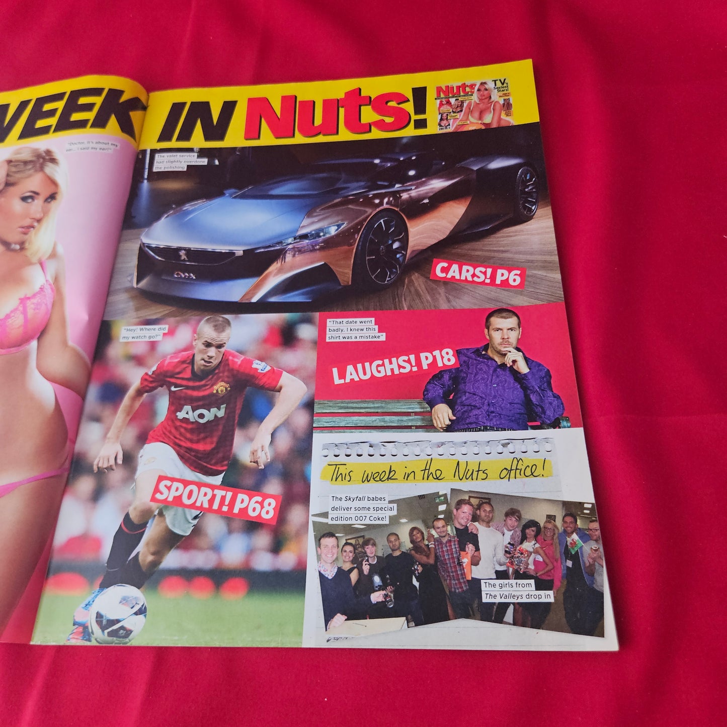 Nuts Magazine 5 - 11 October 2012 (1377) Billie Faiers Holly Hagan Holly Peers Chloe Simms Danica Thrall