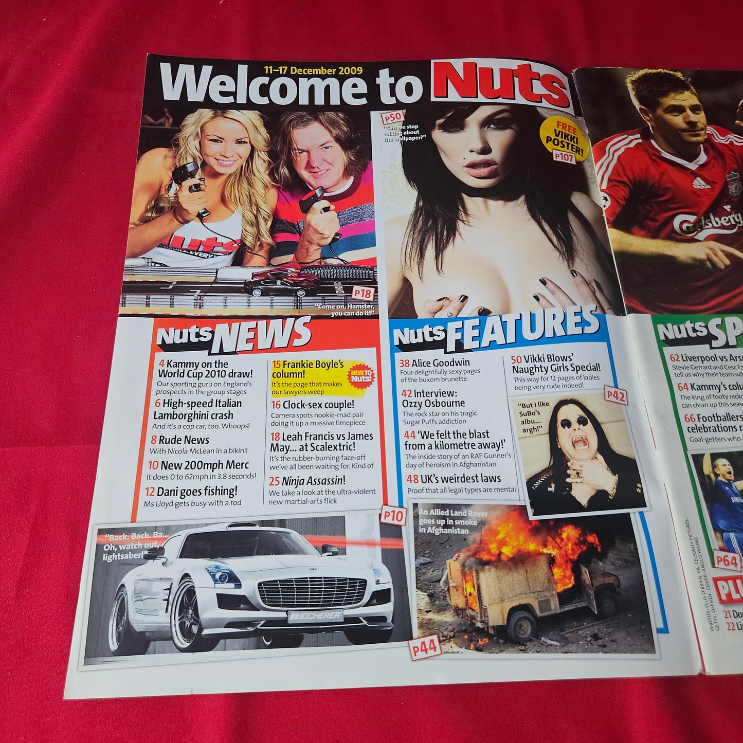 Nuts Magazine 11-17 December 2009 (1390) Vikki Blows Alice Goodwin India Reynolds Sophie Howard