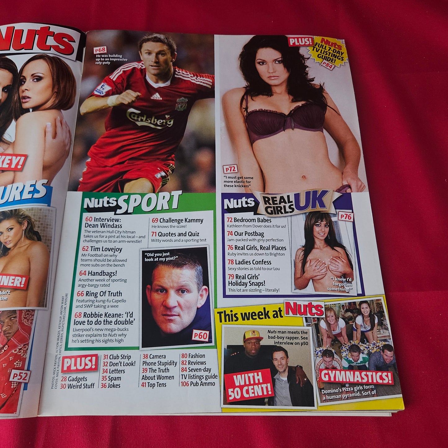 Nuts Magazine 26 Sept-2 Oct 2008 (1390) Lucy Pinder Chanelle Hayes Eva Jennifer Ellison NO POSTER