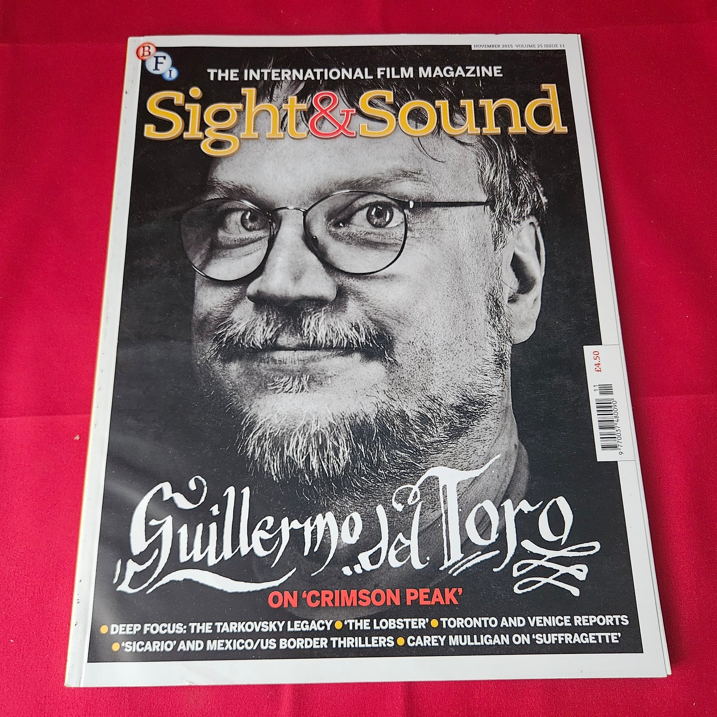 Sight & Sound Magazine November 2015 (1392) Guillermo Del Toro Crimson Peak