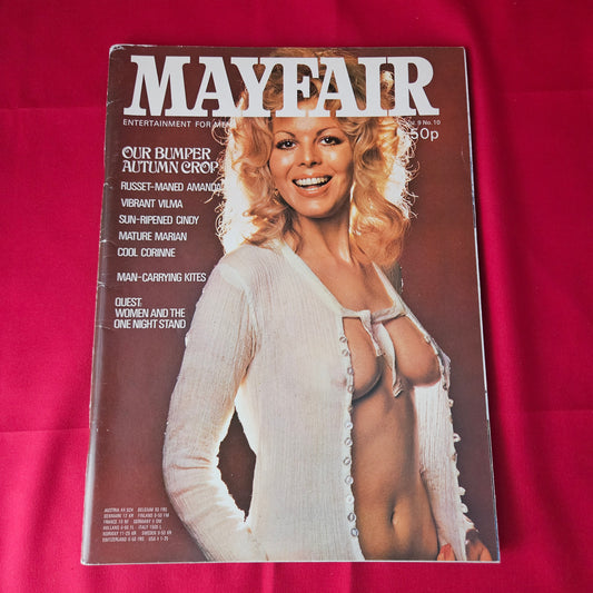 Mayfair Magazine Vol 9 No 10 (1394) Amanda Curtis Vilma Corinne Cindy Marian