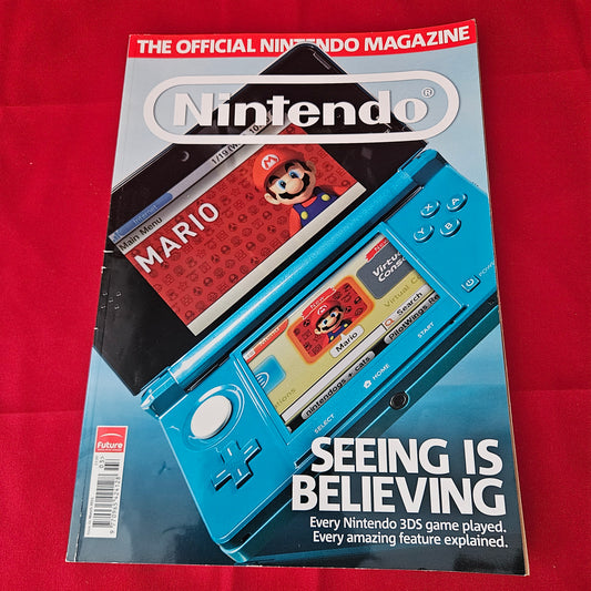 The Official Nintendo Magazine March 2011 Issue 66 (1380) Pokemon Black and White Super Street Fighter IV 3D De Blob 2 Zelda Ocarina of Time Resident Evil Mercenaries
