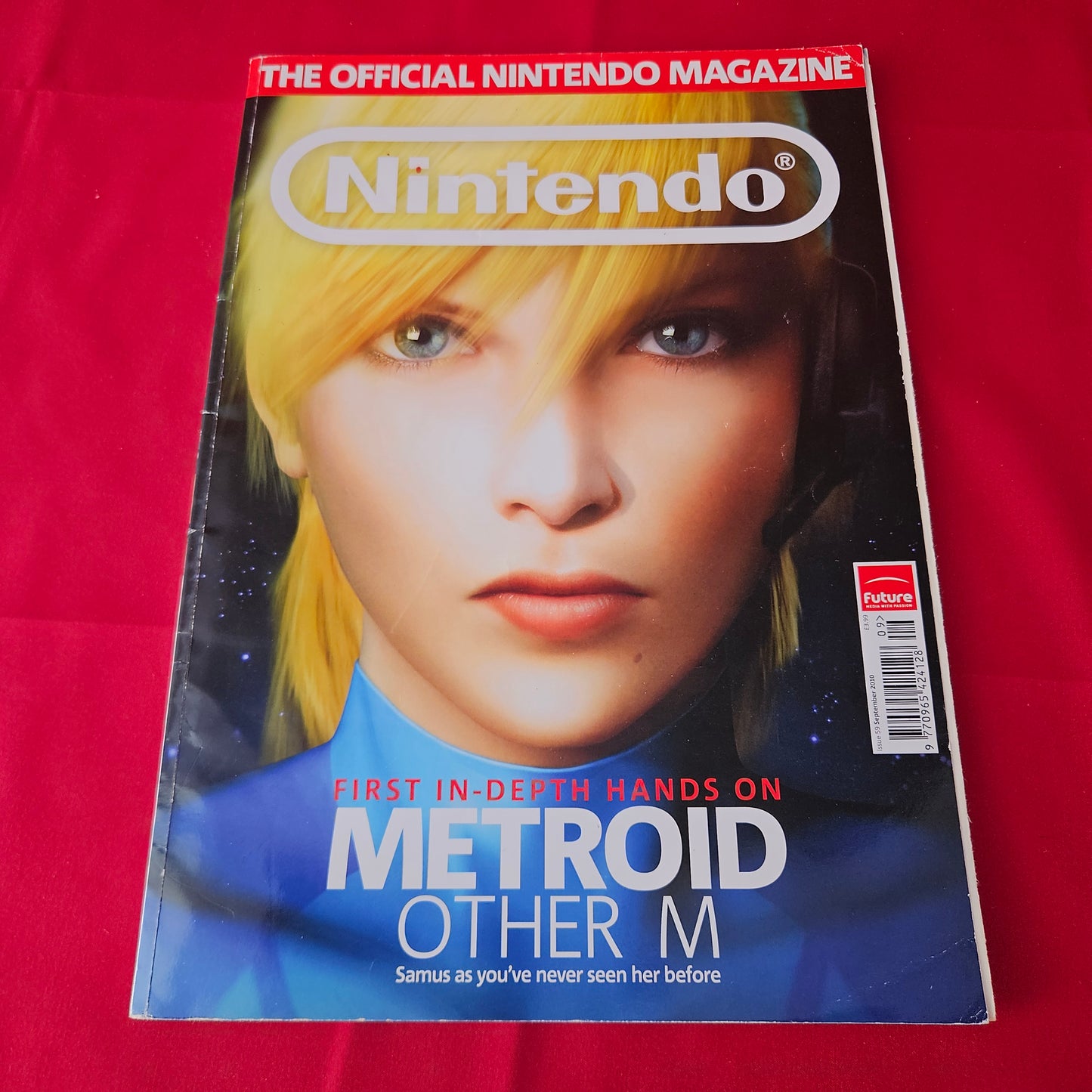 The Official Nintendo Magazine September 2010 Issue 59 (1380) Metroid Other M Pokemon Black and White Star Wars The Force Unleashed 2 PokePark Wii