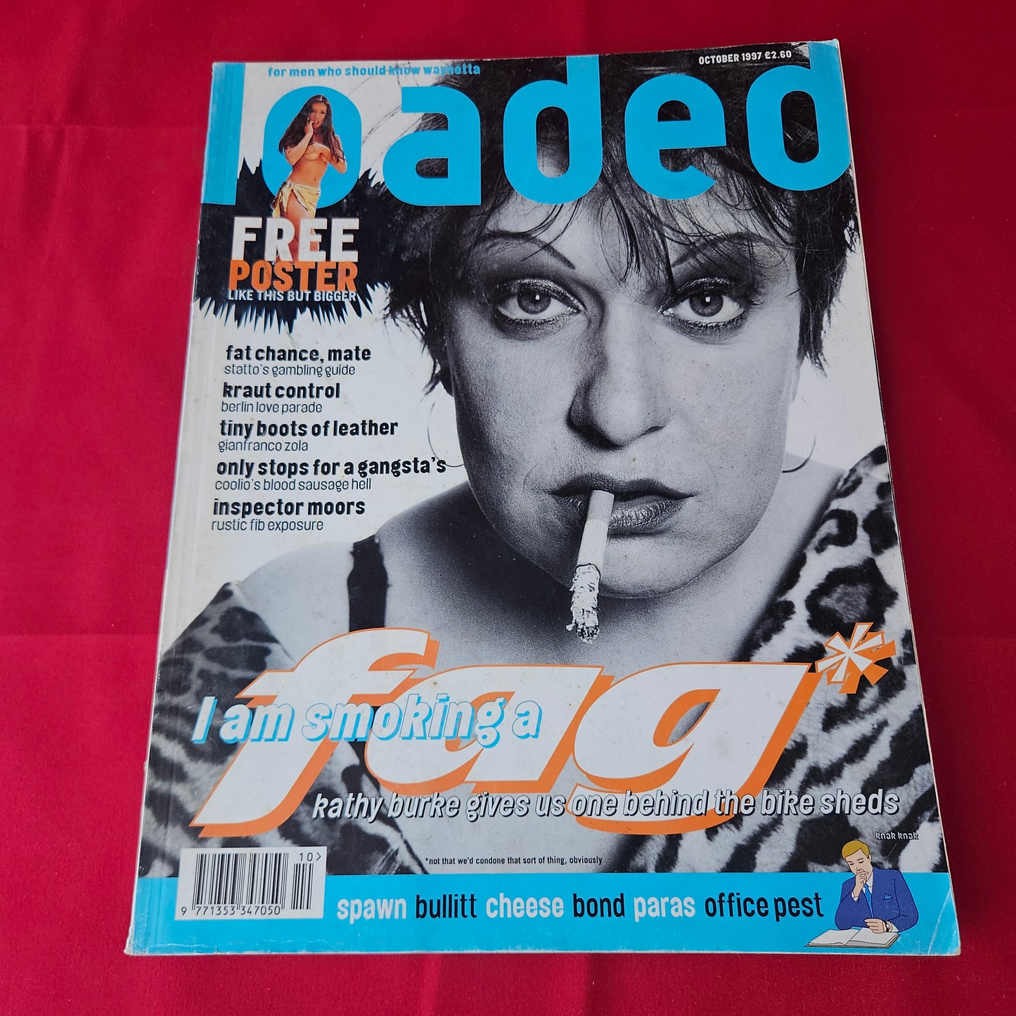 Loaded Magazine October 1997 (1382) Patricia Ford Sarah Graham Kathy Burke Glamour Models