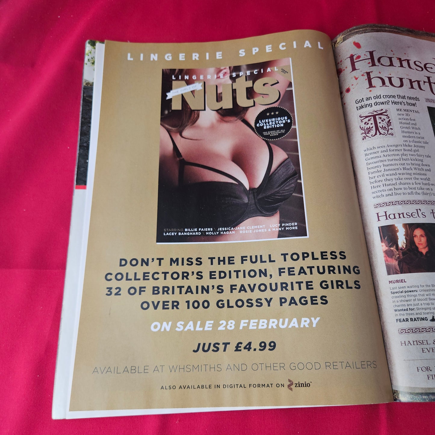 Nuts Magazine 1-7 March 2013 (1383) Billie Faiers Holly Peers Lucy Pinder India Reynolds Chanelle Hayes Rosie Jones Glamour Models