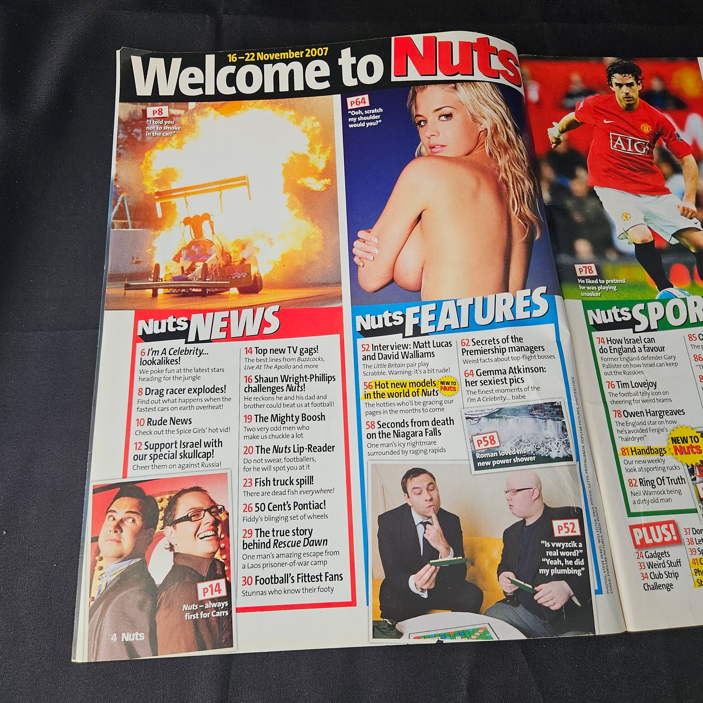 Nuts Magazine 16-22 November 2007 (1383) Gemma Atkinson Nicole Kimberly Glamour Models