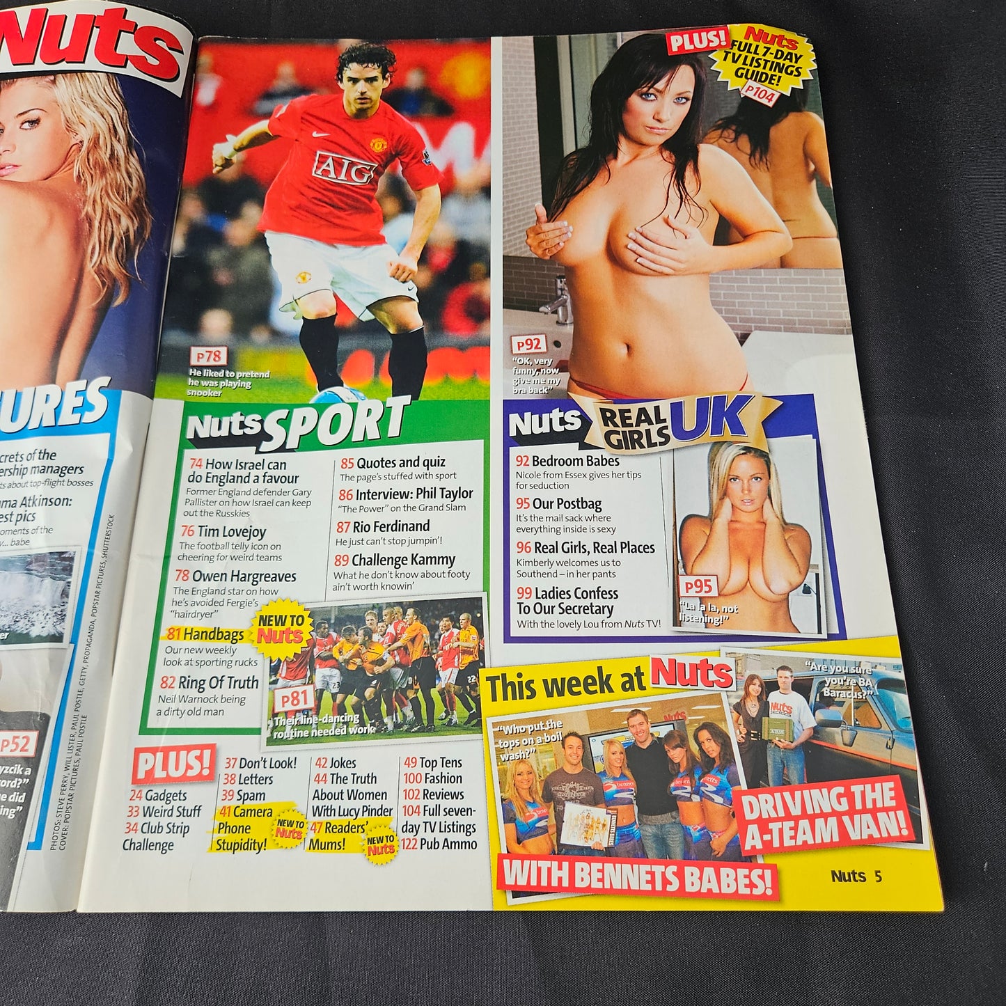 Nuts Magazine 16-22 November 2007 (1383) Gemma Atkinson Nicole Kimberly Glamour Models