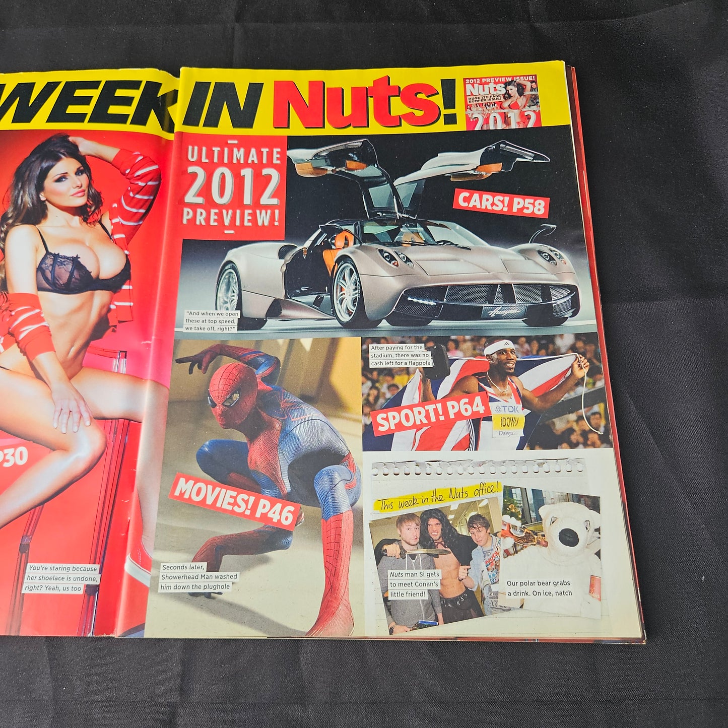 Nuts Magazine 30 December 2011 - 5 January 2012 (1383) Lucy Pinder Holly Peers Emma F Klaudia Laura Badura Glamour Models