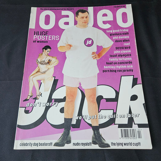 Loaded Magazine February 1997 (1386) Courteney Cox Tiffani-Amber Thiessen Posters Jack Dee Glamour Models