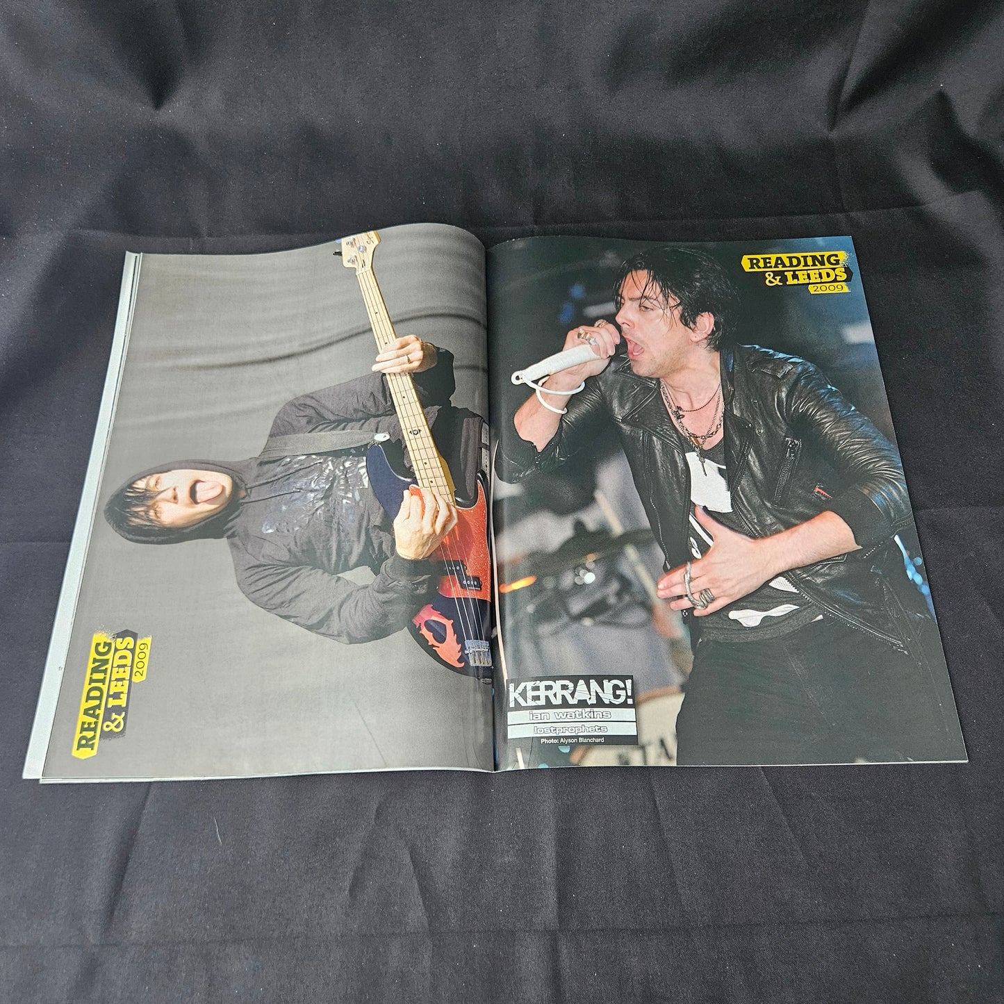 Kerrang! Magazine September 19 2009 Issue 1279 (1388) Paramore Hayley Williams Muse Green Day Alice In Chains Megadeth Dave Mustaine Fall Out Boy Bands Singers