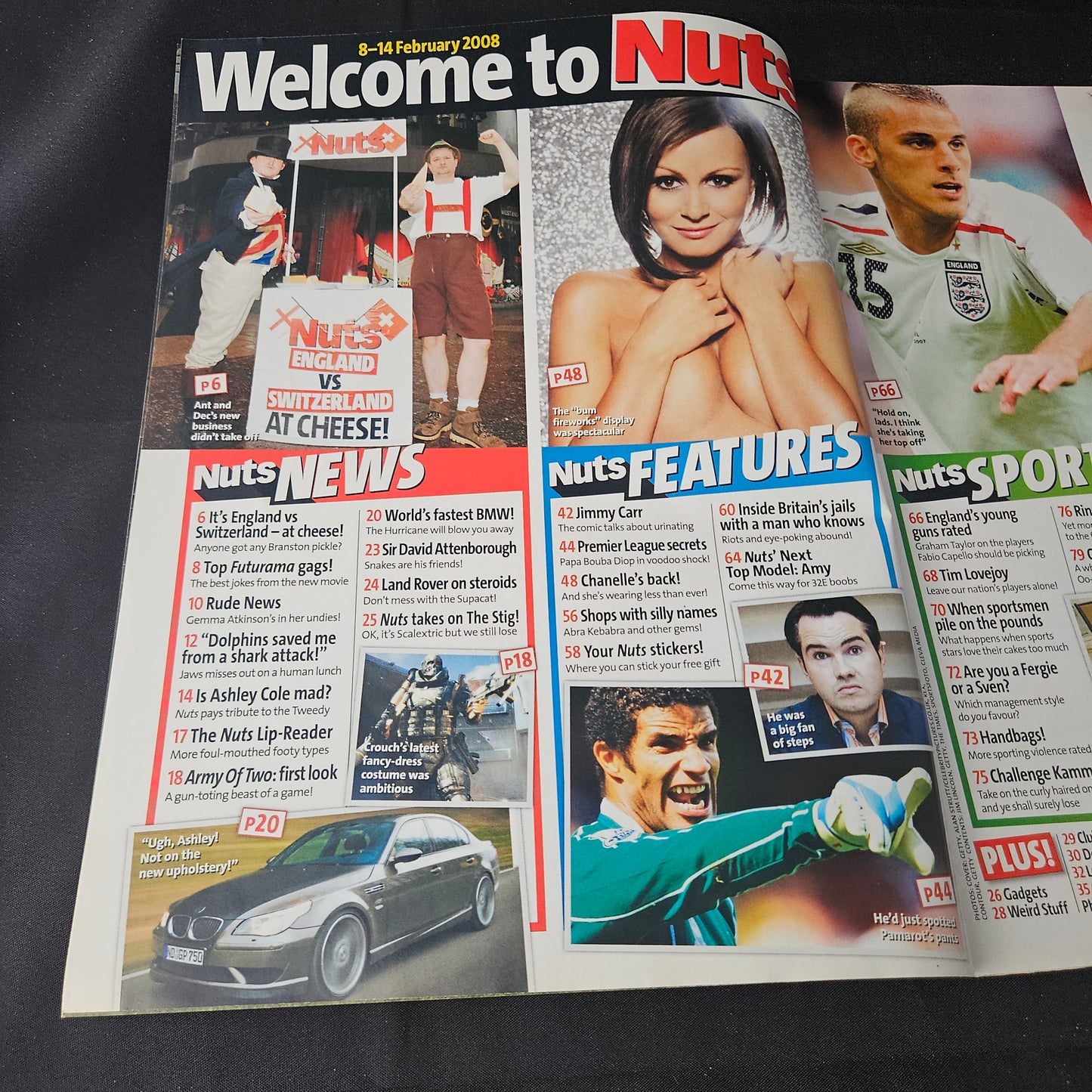 Nuts Magazine 8-14 February 2008 (1393) Chanelle Hayes Tiffany Gemma Atkinson