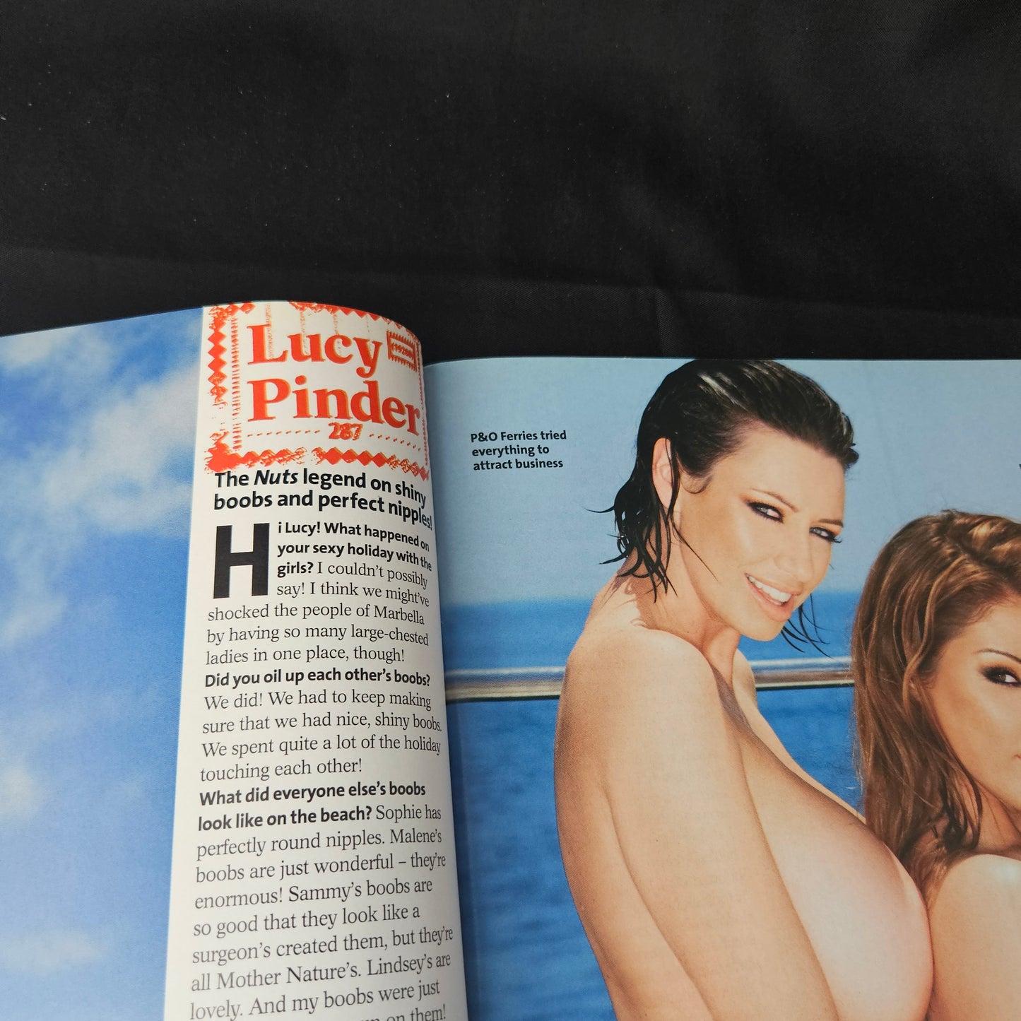 Nuts Magazine 8-14 August 2008 (1397) Lucy Pinder Sophie Howard Mayssoon Postcards